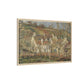 Pissarro, Camille - Red Roofs, Corner of a Village in Winter (1877) - Matte Canvas, Framed
