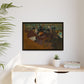 Toulouse-Lautrec, Henri - At the Moulin Rouge (1892) - Matte Canvas, Framed
