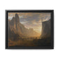 Bierstadt, Albert - Looking Down Yosemite Valley (1865) - Matte Canvas, Framed