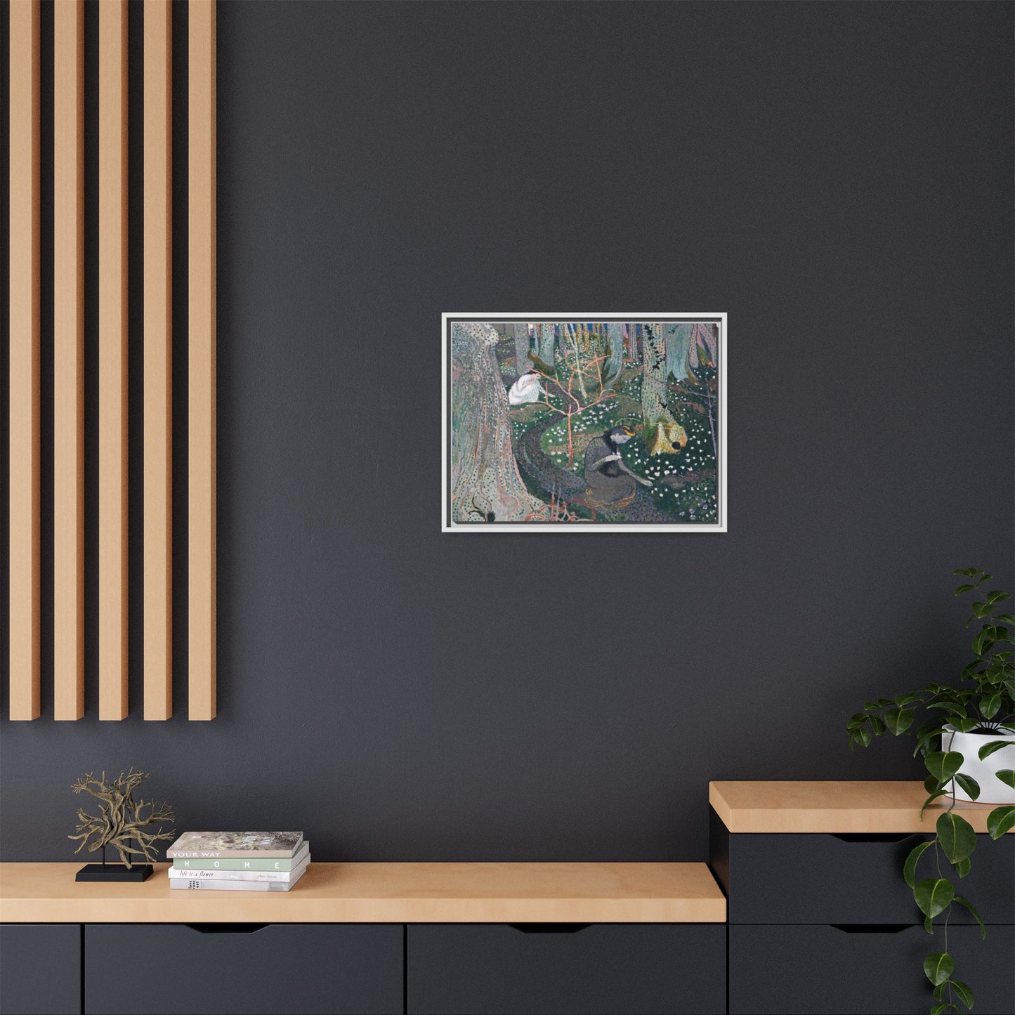 Denis, Maurice - April (1892) - Matte Canvas, Framed