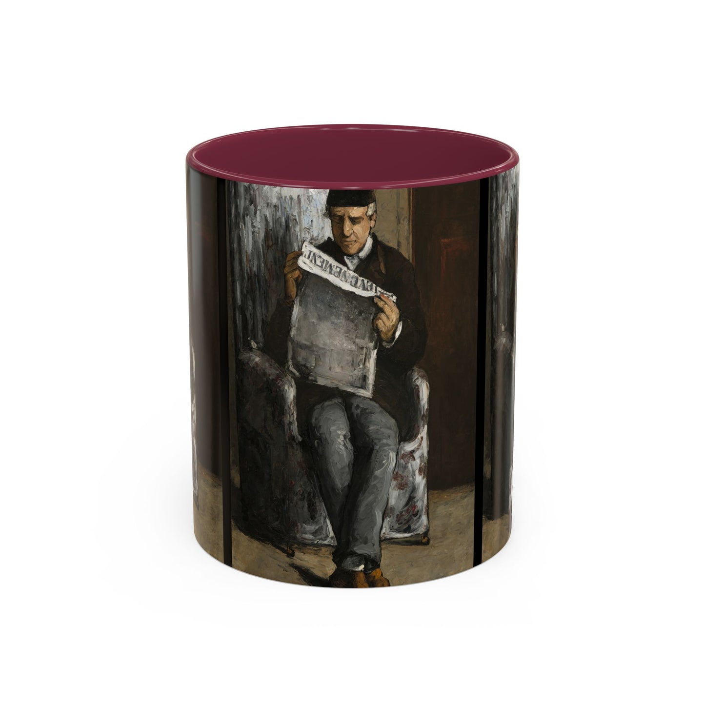 Cézanne, Paul - The Artist’s Father (1866) - Colorful Accent Mugs