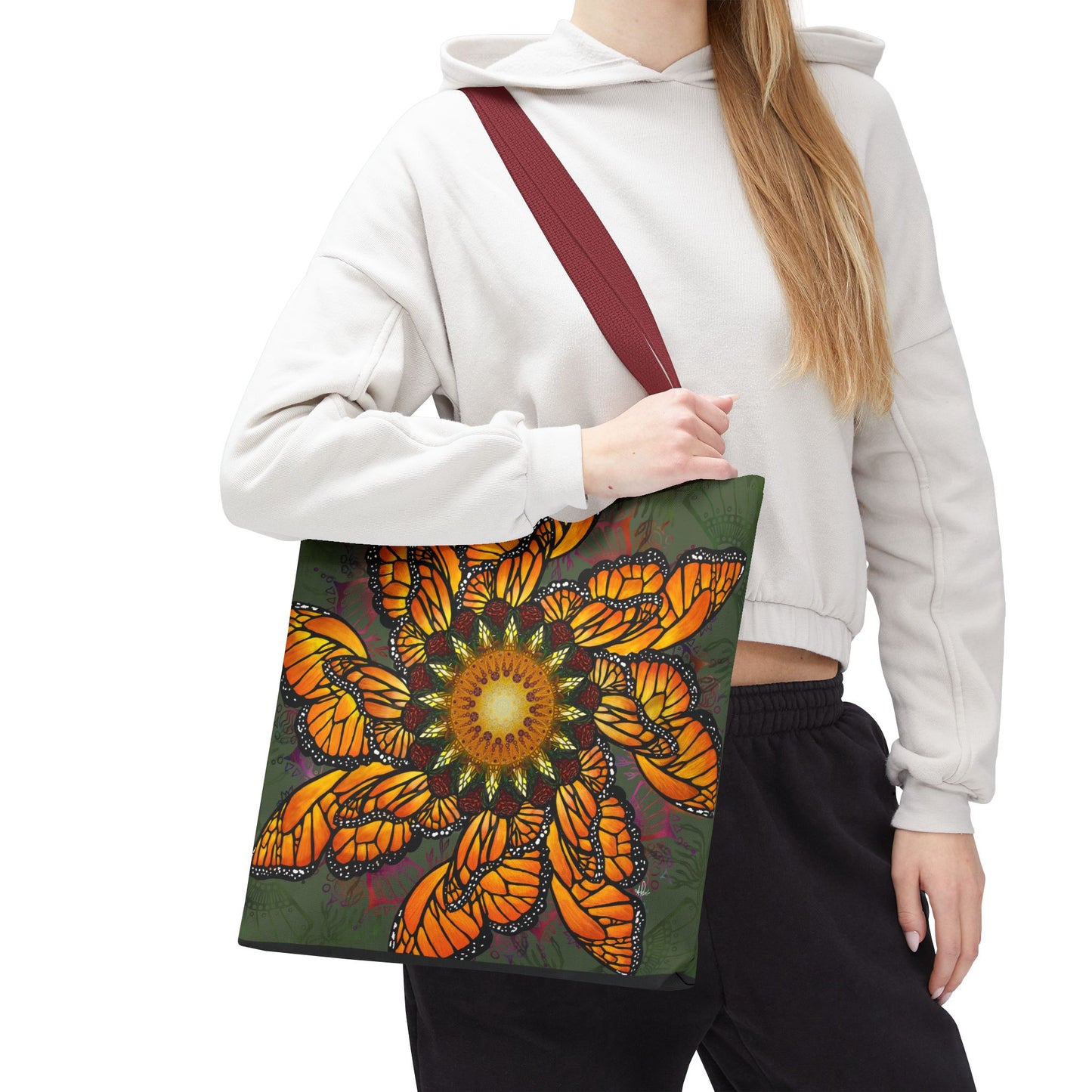 Pacio, Adam - Monarch Butterfly Mandala - Tote Bag