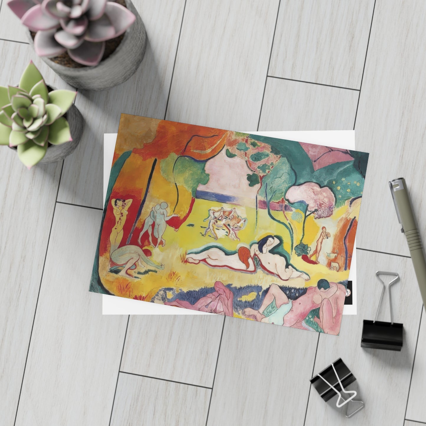 Matisse, Henri - The Joy of Life (1905) - Postcard Bundles with Envelopes Included