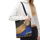 Filiger, Charles - The Recumbent Christ (1895) - Tote Bag