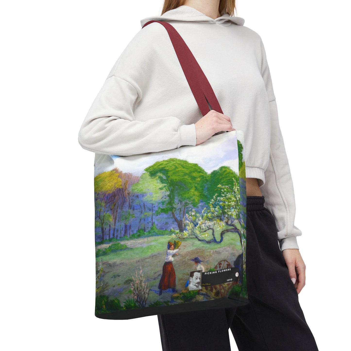 Ranson, Paul - Picking Flowers (1890) - Tote Bag