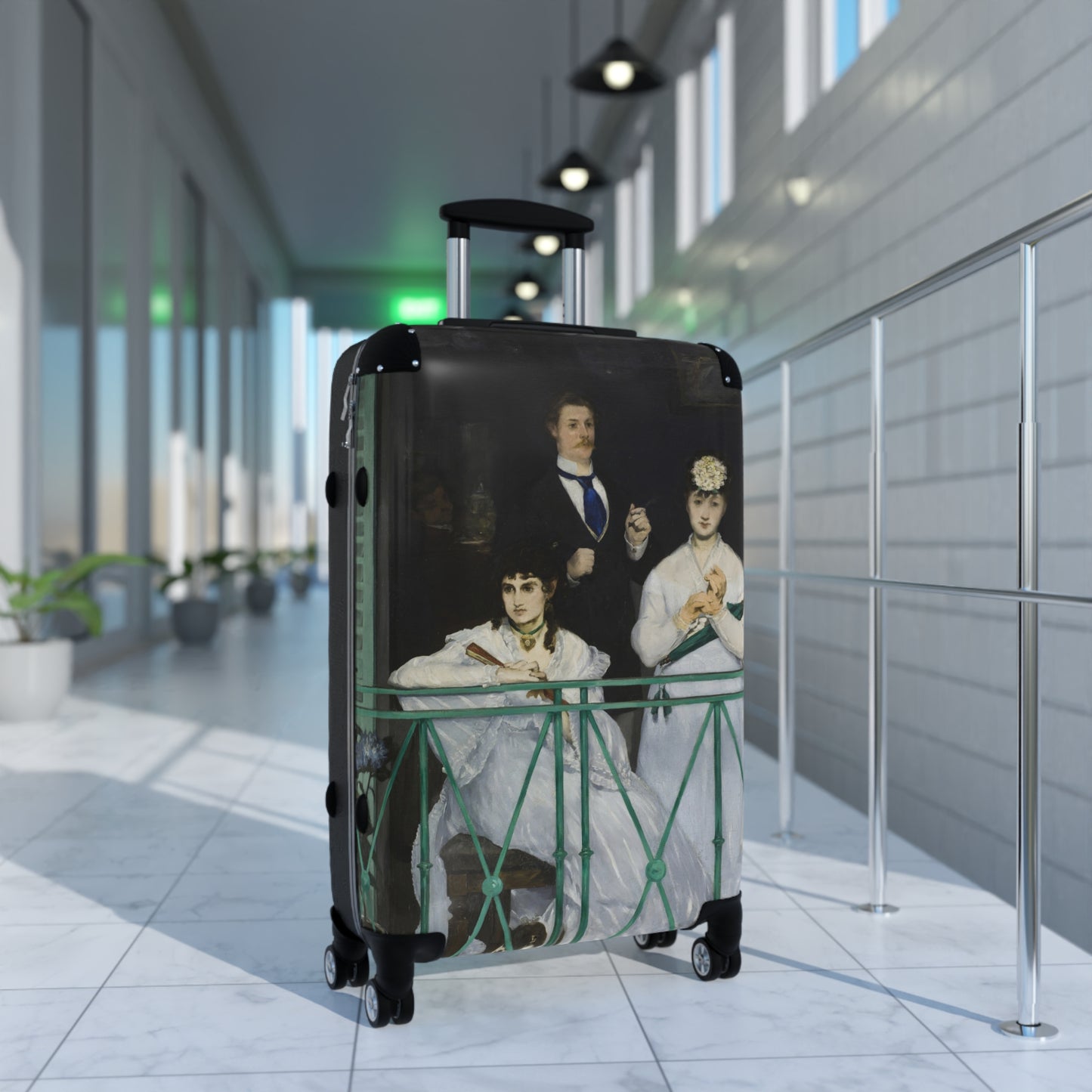 Manet, Édouard - The Balcony (1868) - Suitcase