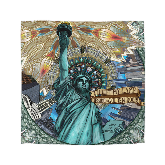 Liberty Mandala - Microfiber Duvet Cover