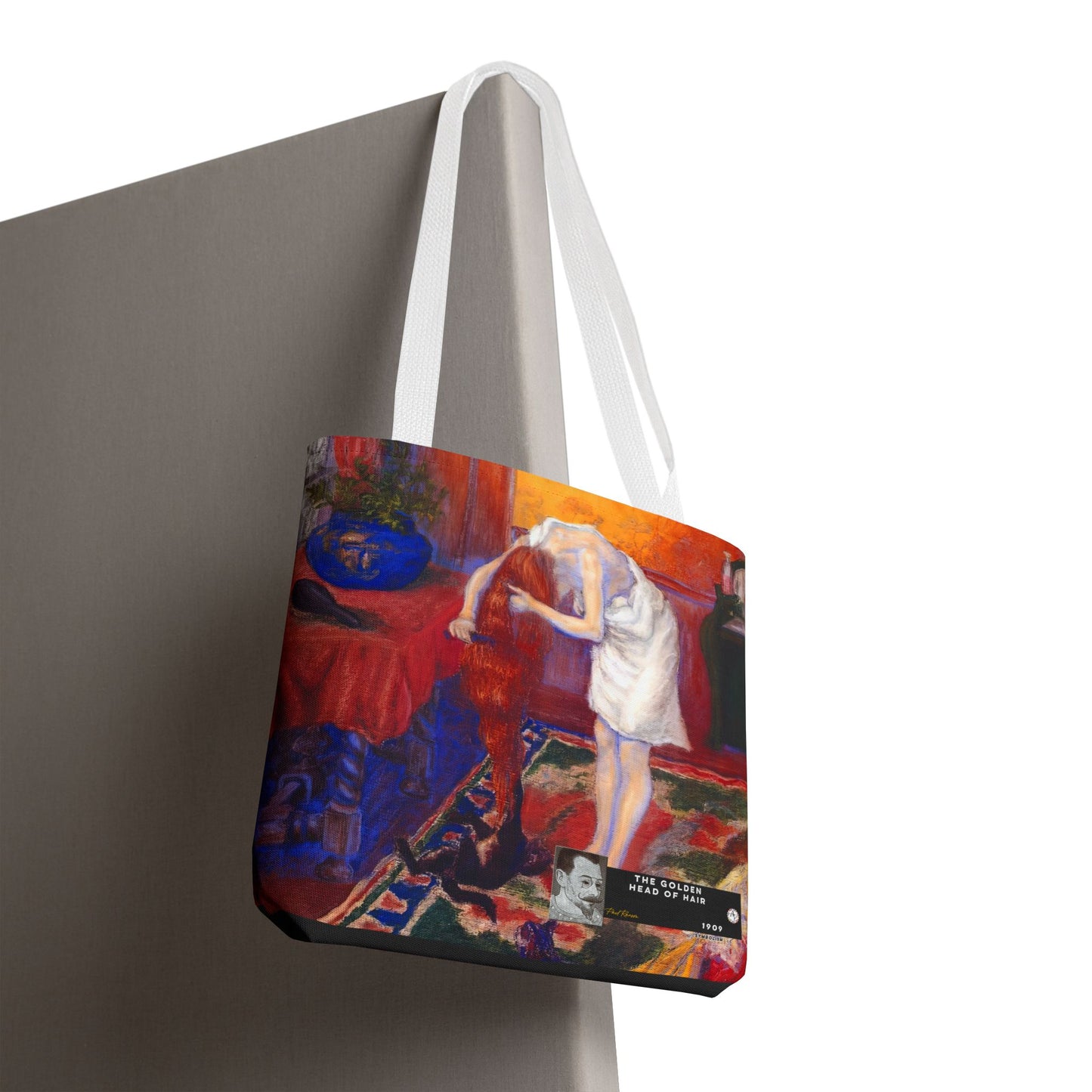 Ranson, Paul - The Golden Head of Hair (1909) - Tote Bag