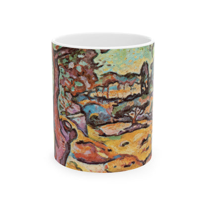 Braque, Georges - Olive Tree near L'Estaque (1906) - Ceramic Mug