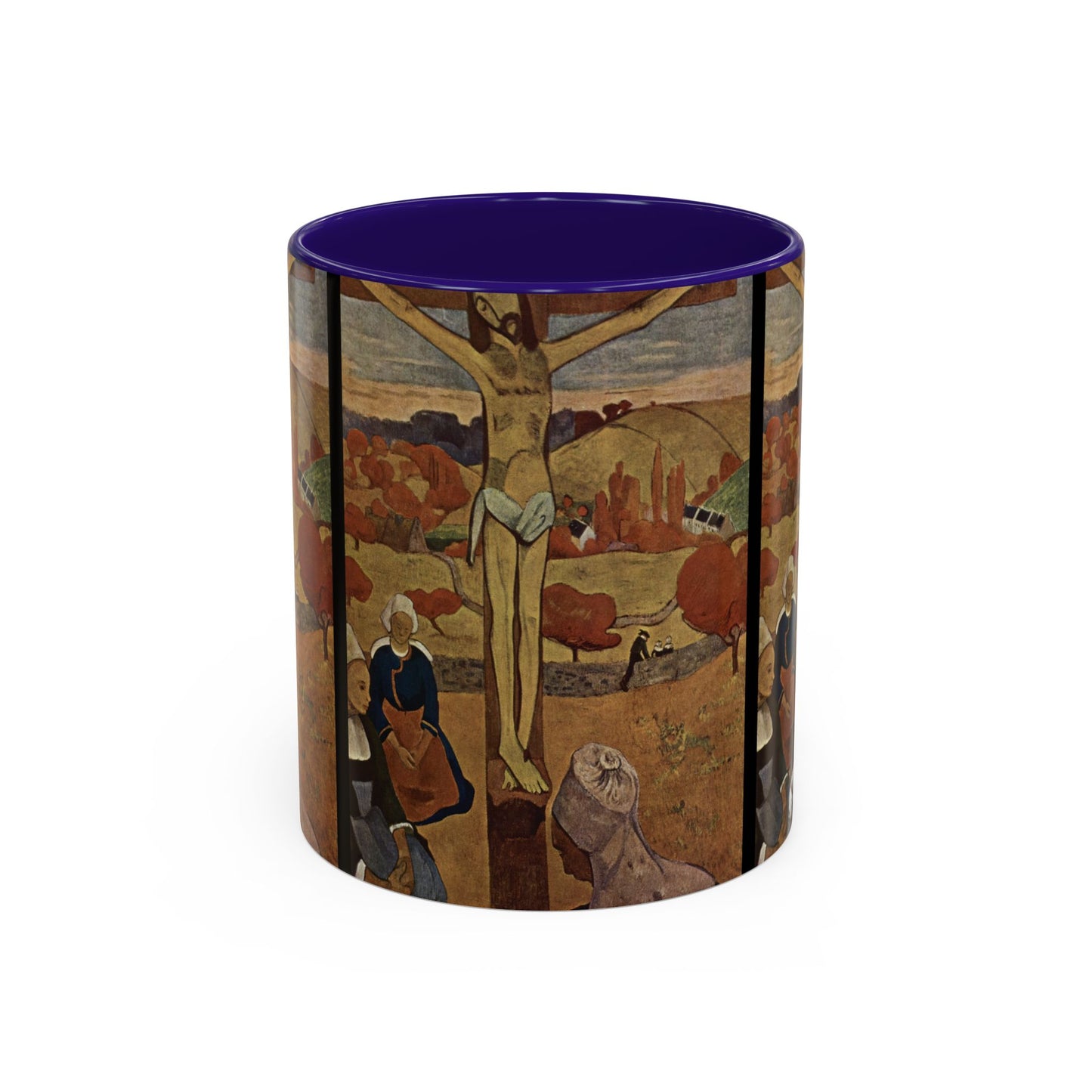 Gauguin, Paul - The Yellow Christ (1889) - Colorful Accent Mugs