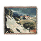 Cézanne, Paul - L’Estaque, Melting Snow (1870) - Woven Blanket