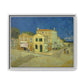 Van Gogh, Vincent - The Yellow House (1888) - Matte Canvas, Framed