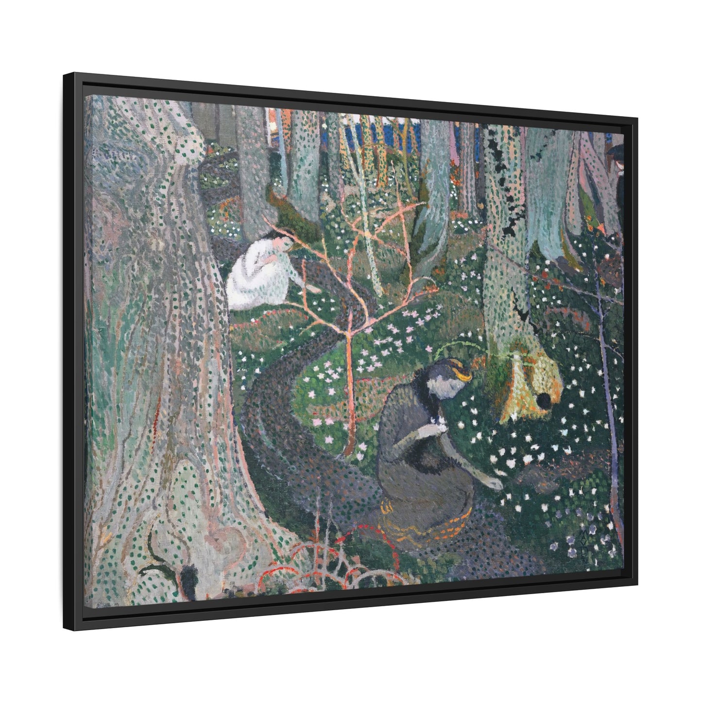 Denis, Maurice - April (1892) - Matte Canvas, Framed