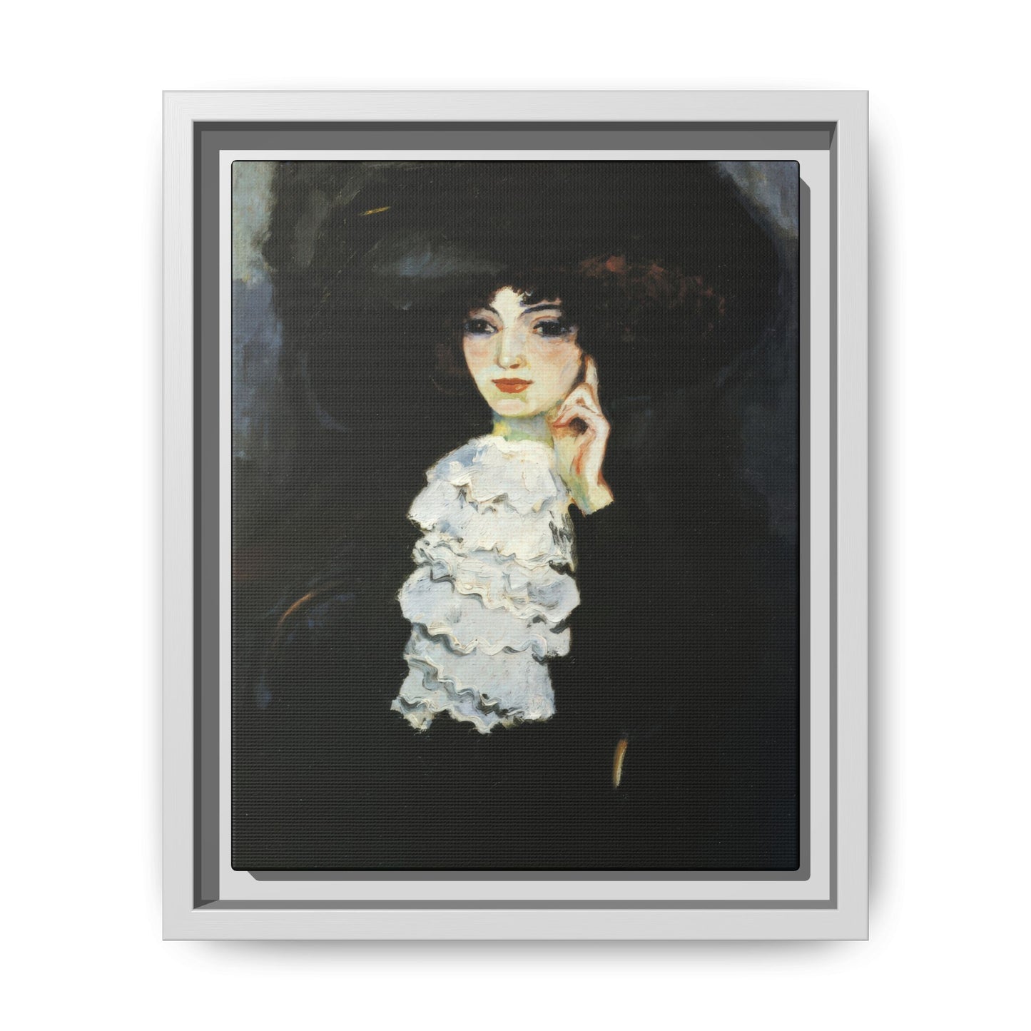 Van Dongen, Kees - Woman with Frill (1905) - Matte Canvas, Framed