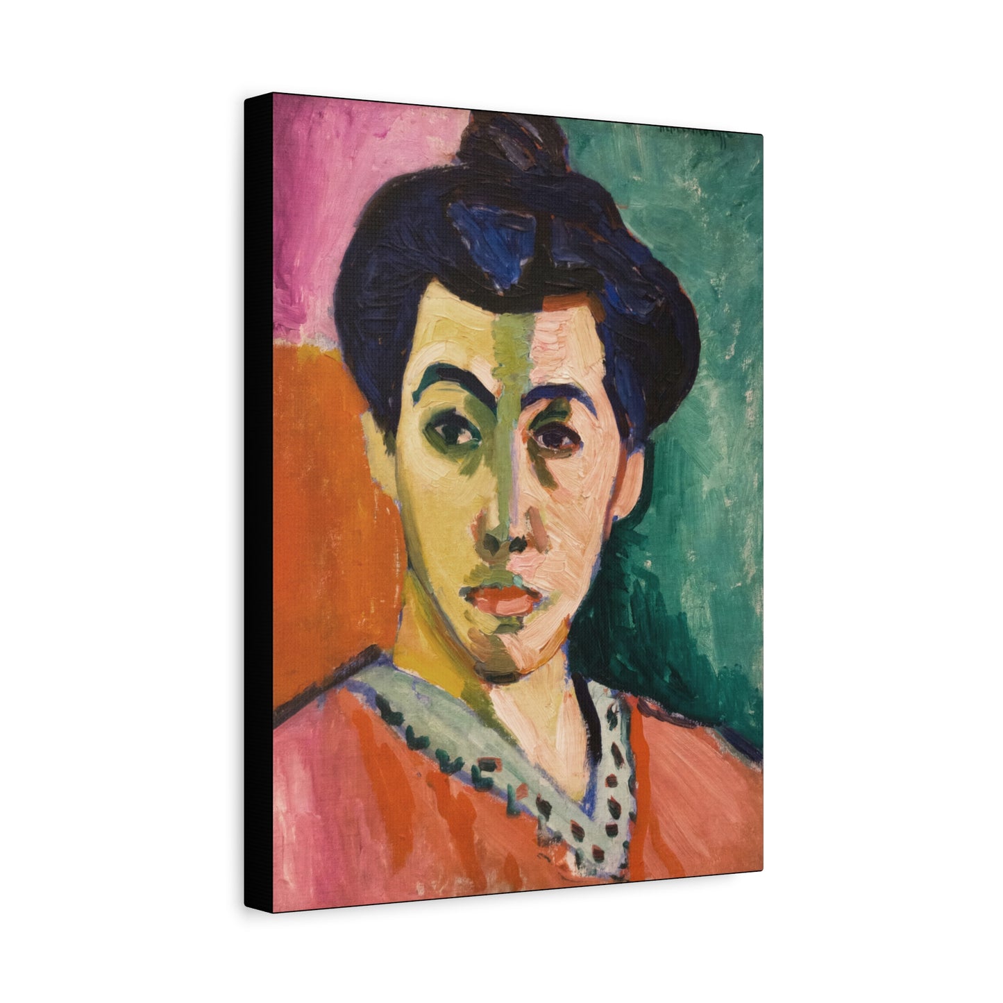 Matisse, Henri - The Green Stripe (1905) - Canvas Block, unframed