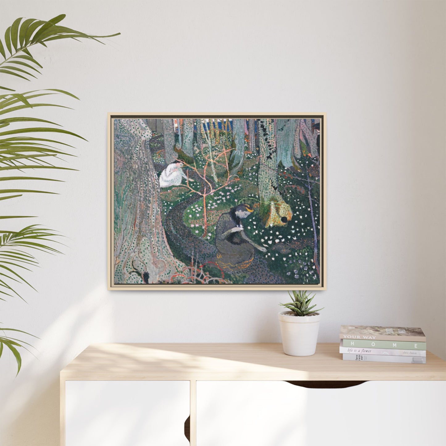 Denis, Maurice - April (1892) - Matte Canvas, Framed