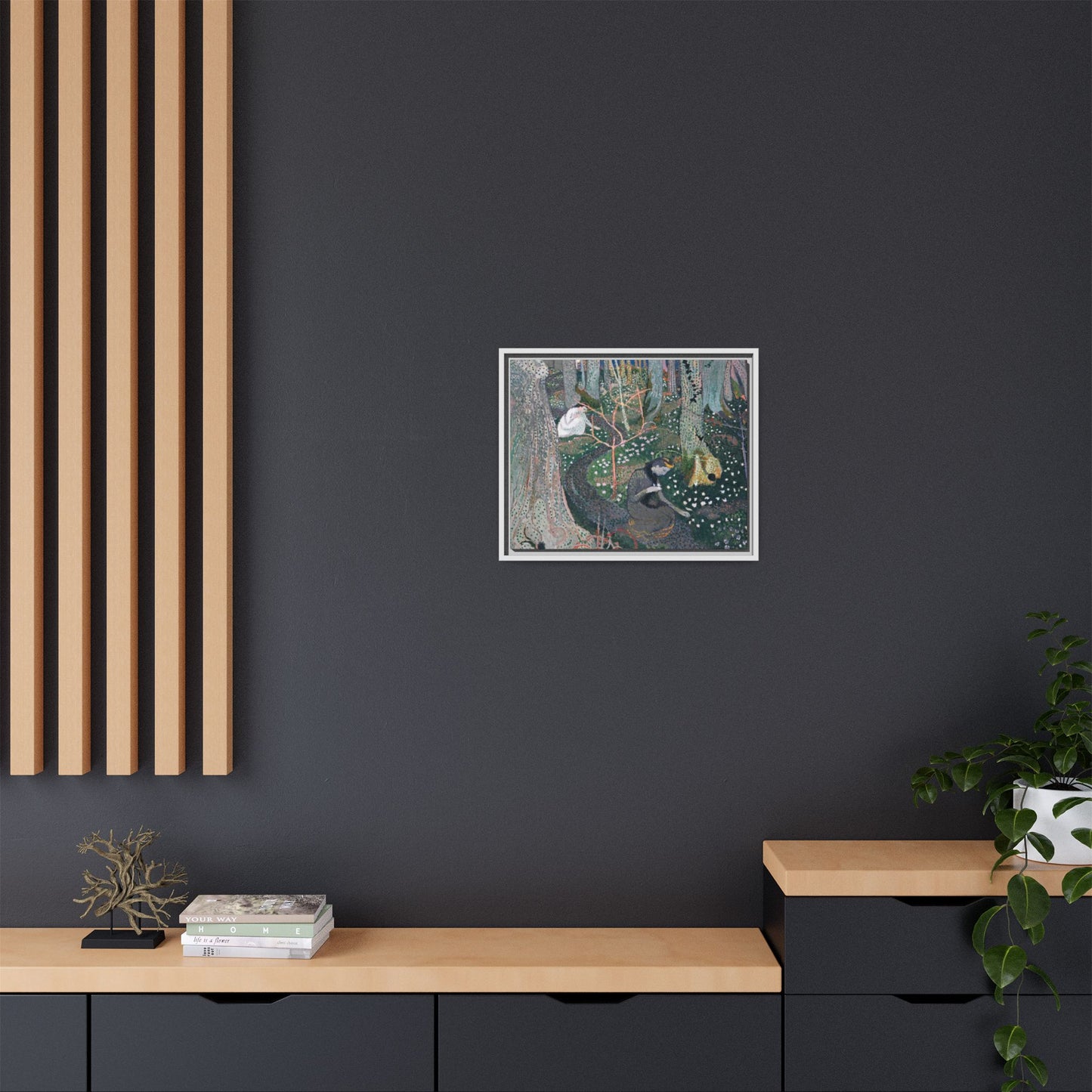 Denis, Maurice - April (1892) - Matte Canvas, Framed