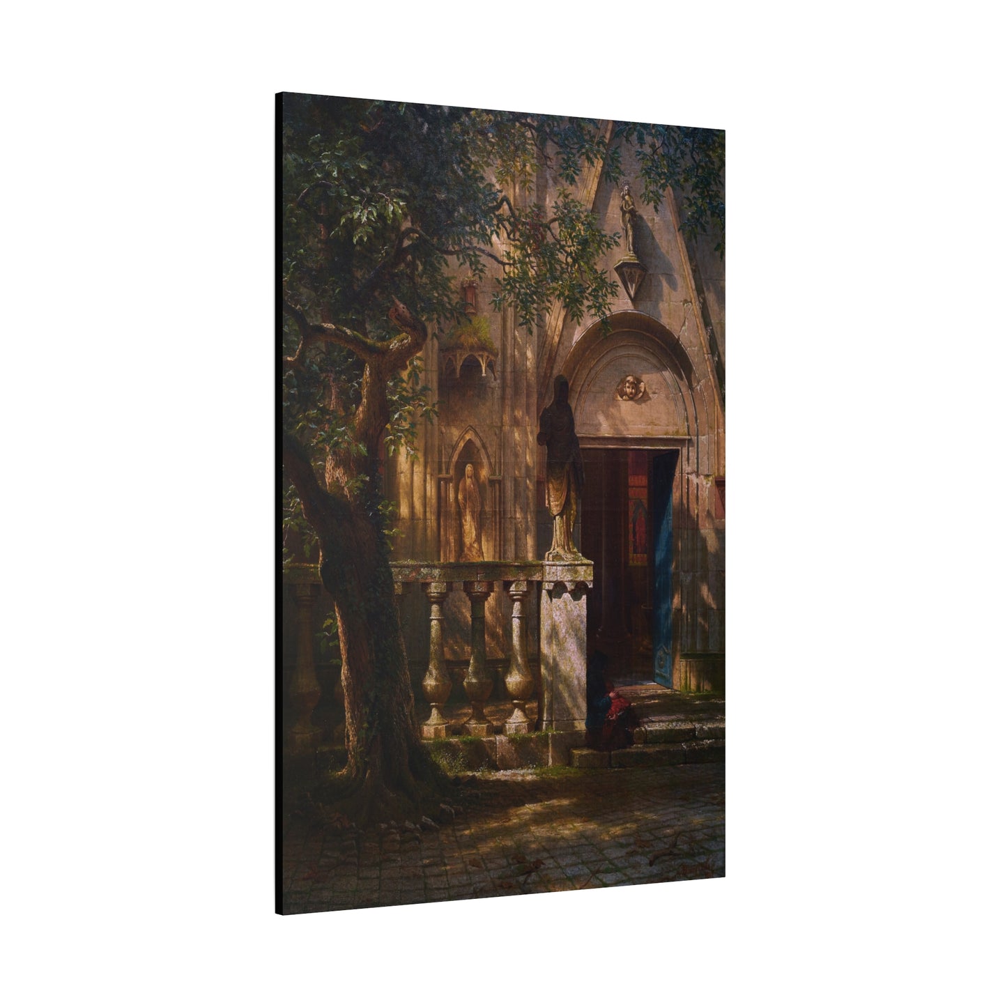 Bierstadt, Albert - Sunlight and Shadow  (1854) - Canvas Block, unframed