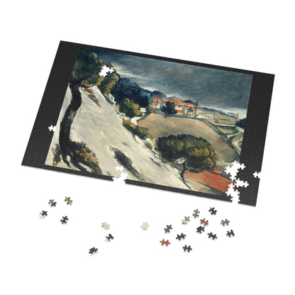 Cézanne's "L’Estaque, Melting Snow" - 1000pc Jigsaw Puzzle