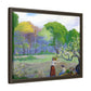 Ranson, Paul - Picking Flowers (1890) - Matte Canvas, Framed