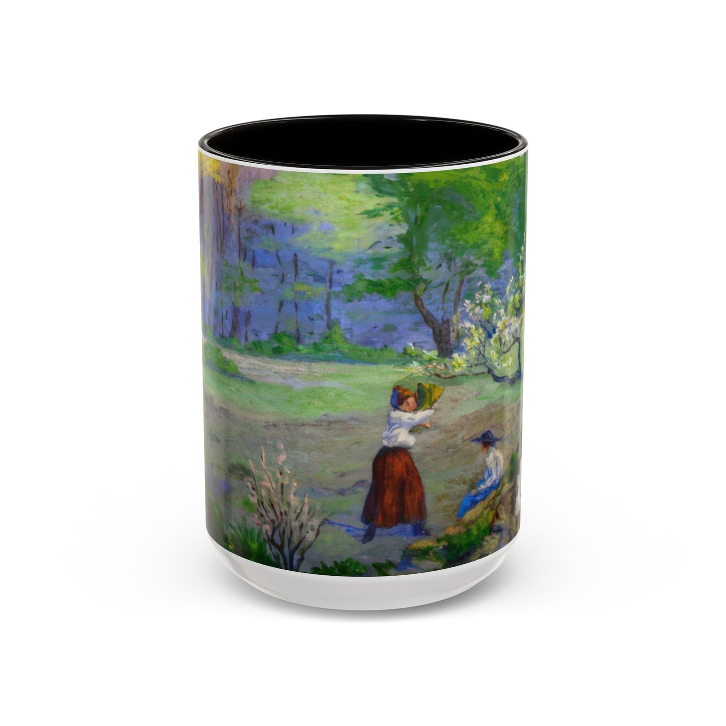 Ranson, Paul - Picking Flowers (1890) - Colorful Accent Mugs