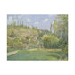 Pissarro, Camille - A Cowherd at Valhermeil, Auvers-sur-Oise (1874) - Canvas Block, unframed