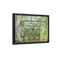Morisot, Berthe - Eugene Manet on the Isle of Wight (1875) - Matte Canvas, Framed