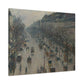 Pissarro, Camille - Boulevard Montmartre, Winter Morning (1897) - Canvas Block, unframed