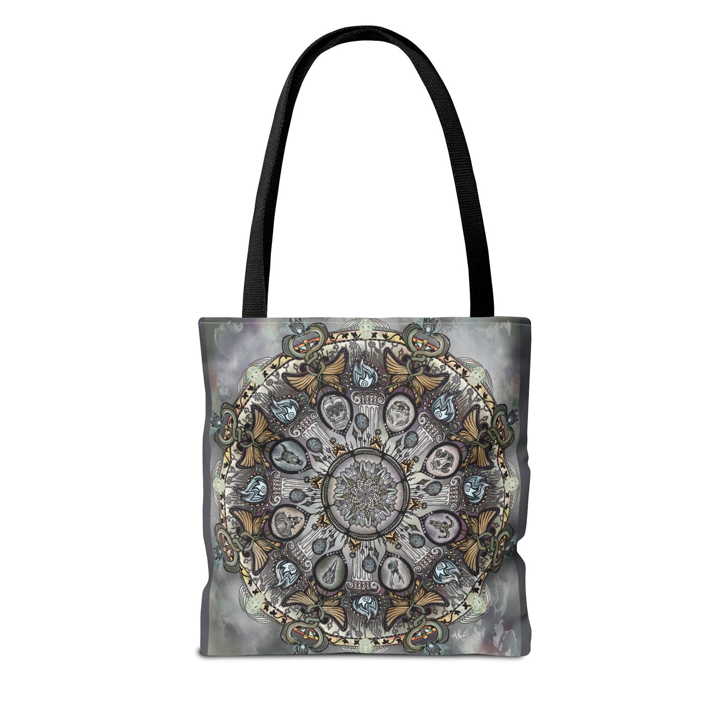 Memento Mori Mandala - Tote Bag