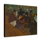 Lautrec, Henri - At the Moulin Rouge (1892) - Canvas Block, unframed