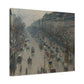 Pissarro, Camille - Boulevard Montmartre, Winter Morning (1897) - Canvas Block, unframed