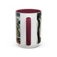 Cézanne, Paul - A Modern Olympia (1874) - Colorful Accent Mugs