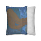 Ranson, Paul - The Blue Bather (1891) - Suede Square Pillowcase