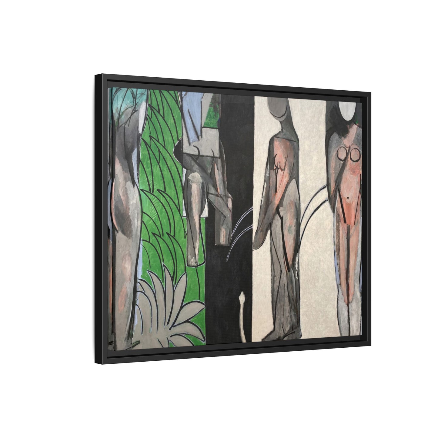 Matisse, Henri - Bathers by a River (1917) - Matte Canvas, Framed