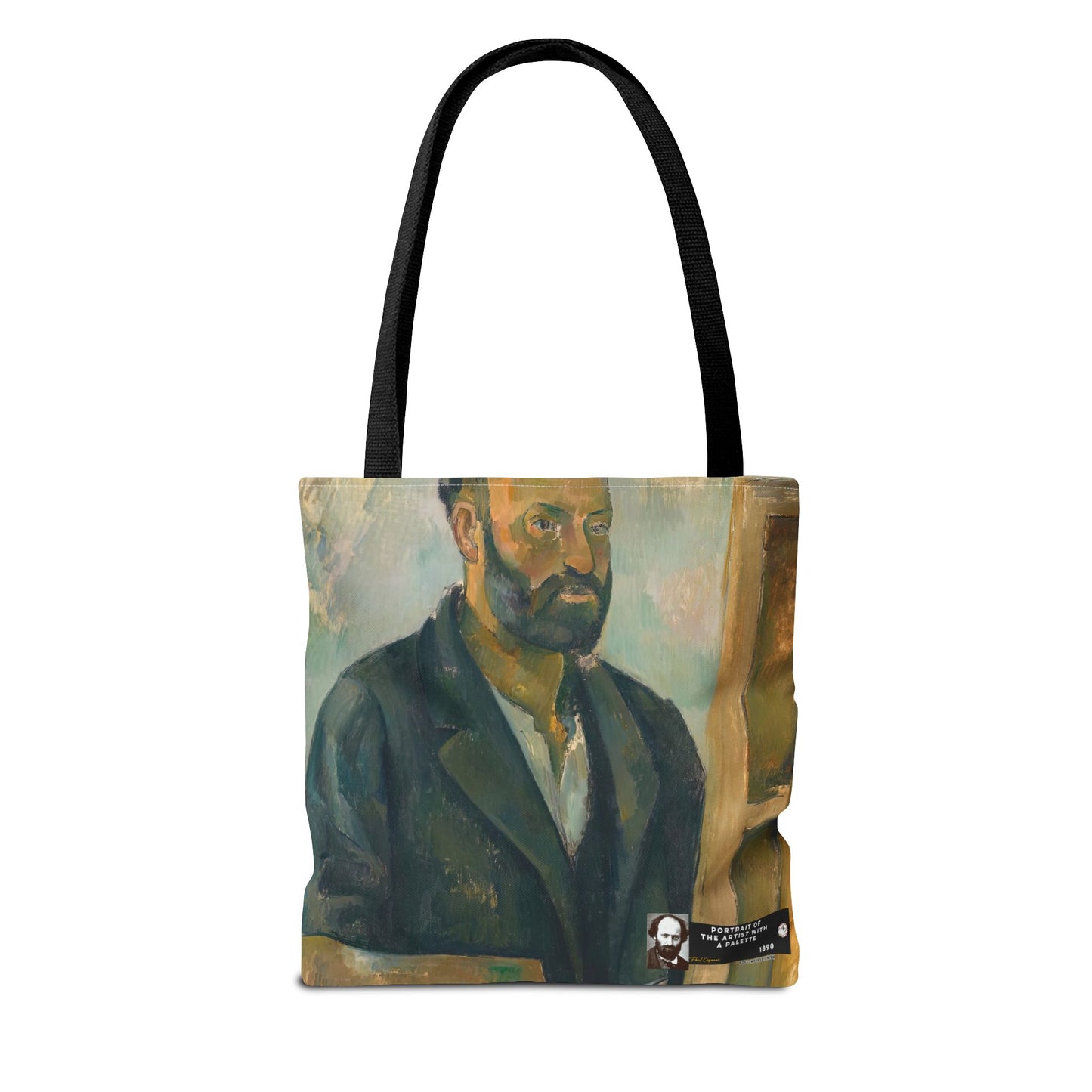 Cézanne, Paul - Portrait of the Artist with a Palette (1890) - Tote Bag