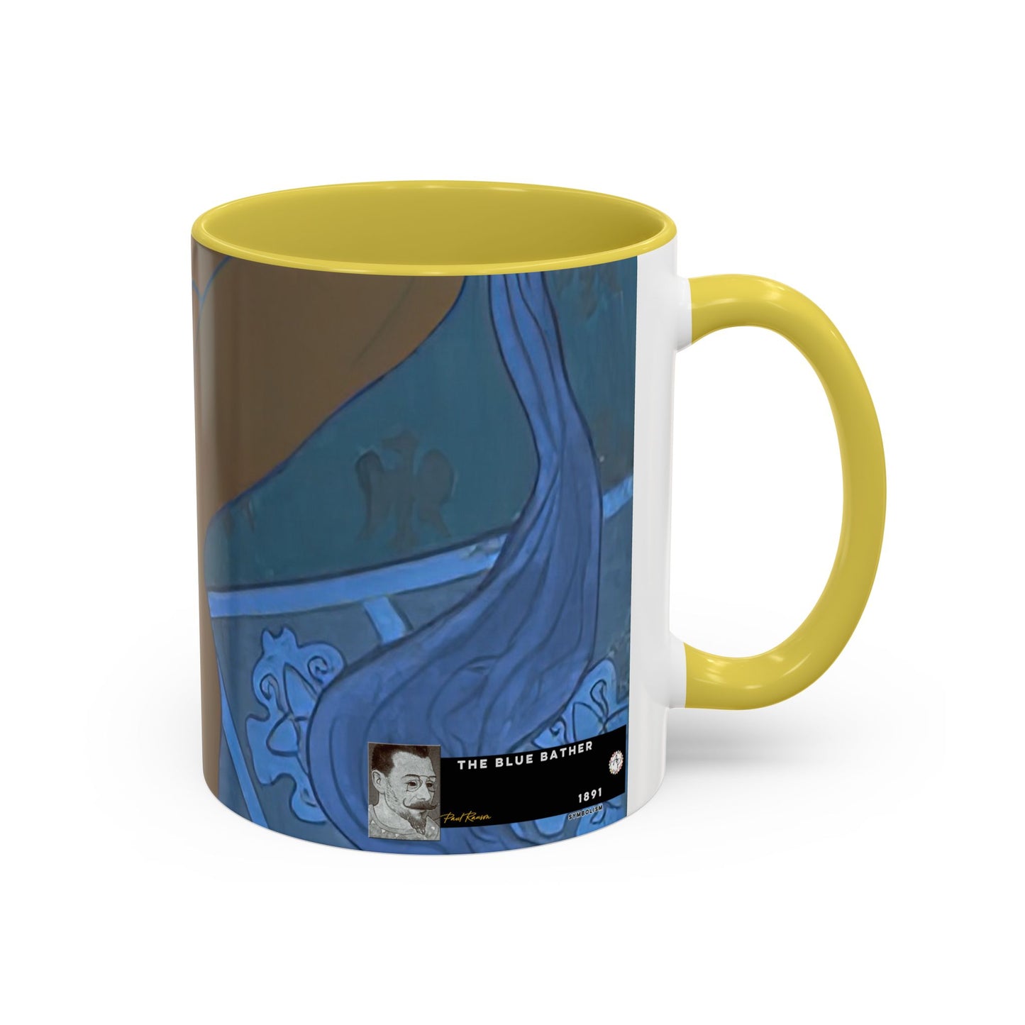 Ranson, Paul - The Blue Bather (1891) - Colorful Accent Mugs