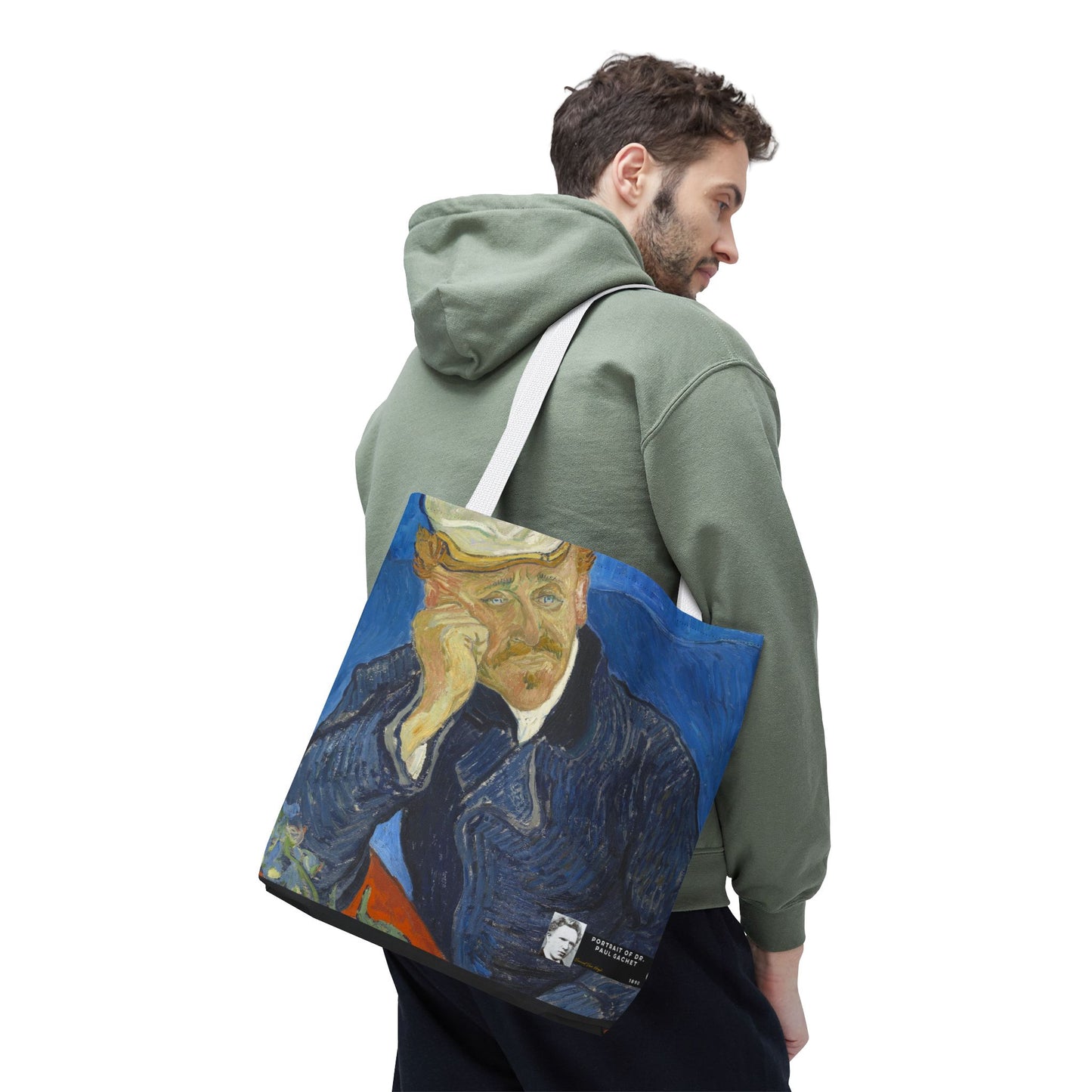 Van Gogh, Vincent - Portrait of Dr. Paul Gachet (1890) - Tote Bag