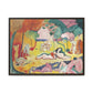 Matisse, Henri - The Joy of Life (1905) - Matte Canvas, Framed