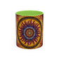 Pacio, Adam - Solar Disc Mandala - Colorful Accent Mugs
