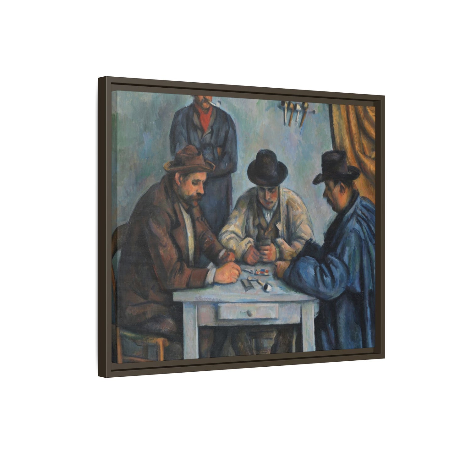 Cézanne, Paul - The Card Players (1892) - Matte Canvas, Framed