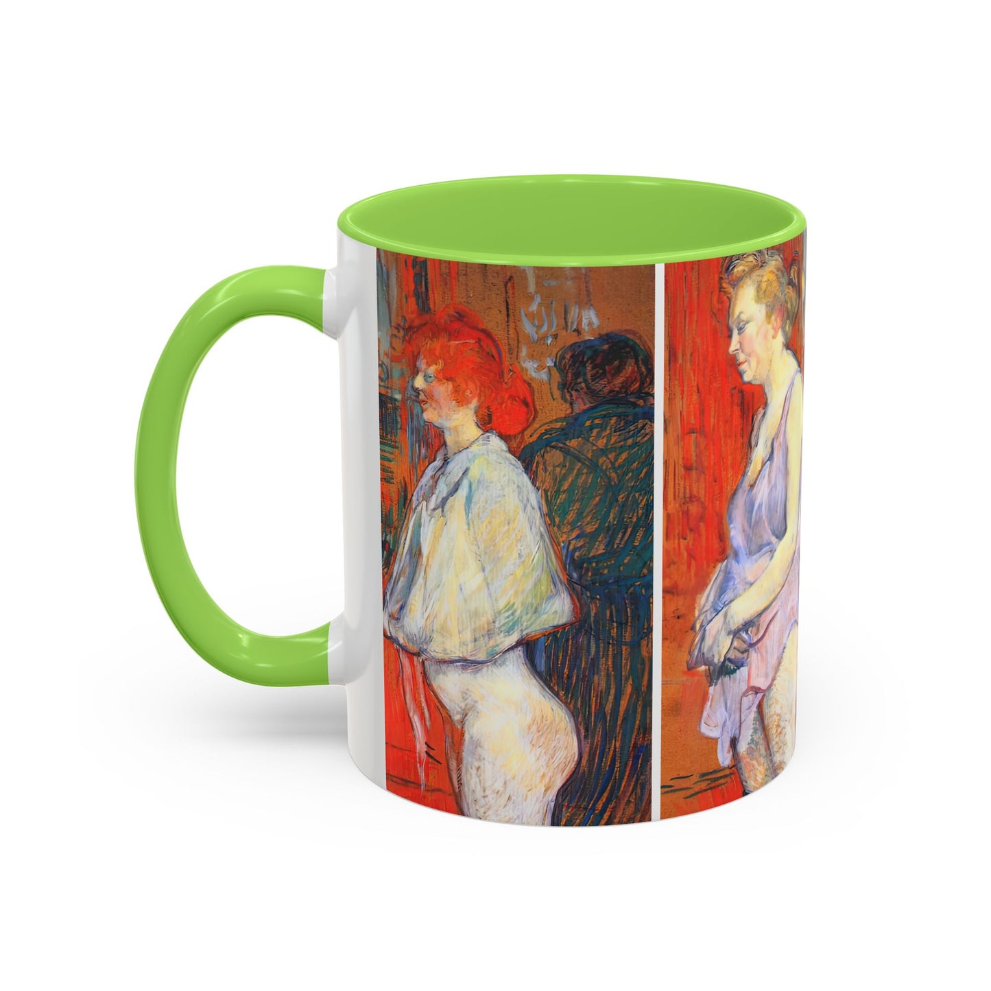 Toulouse-Lautrec, Henri - The Medical Inspection (1894) - Colorful Accent Mugs