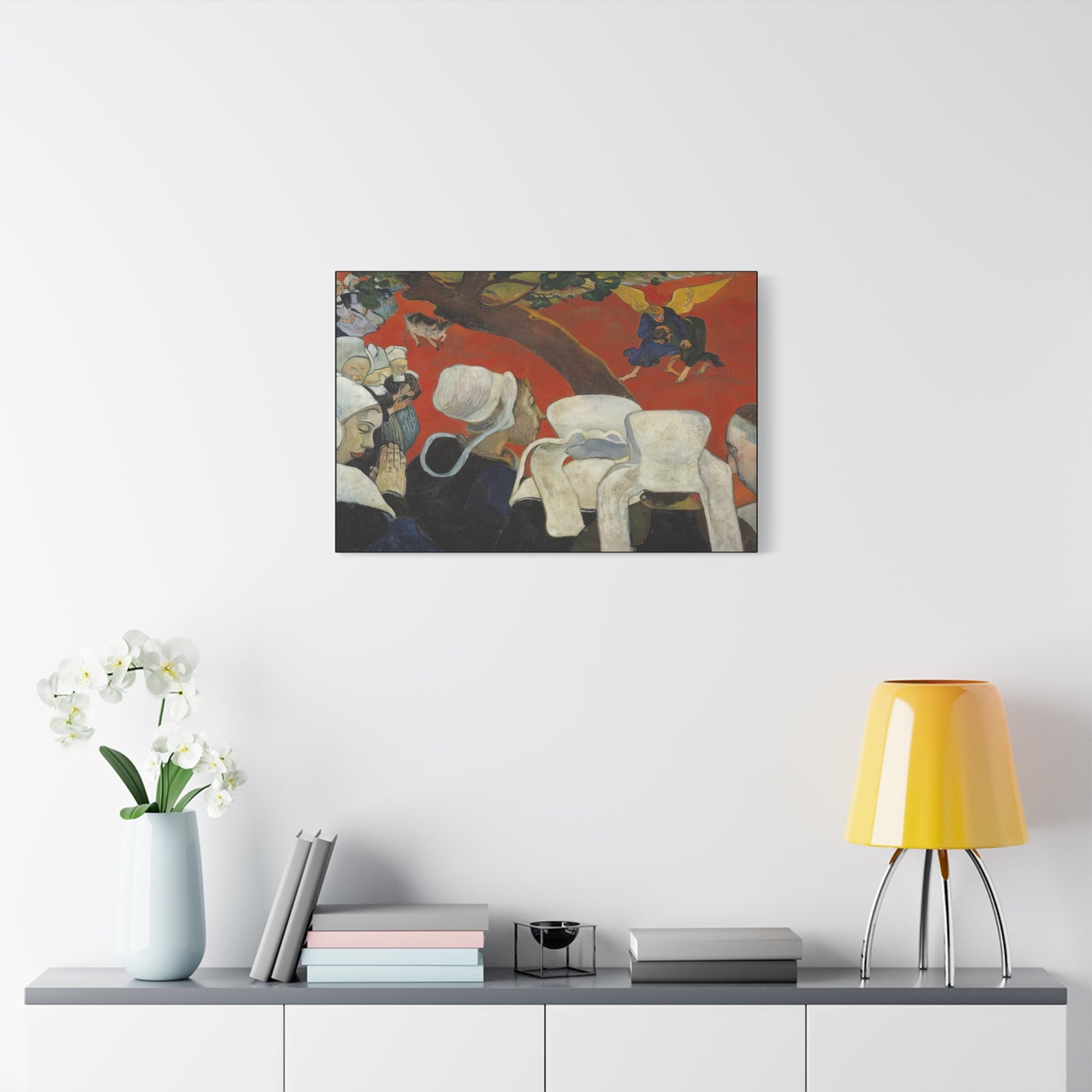Gauguin, Paul - Vision of the Sermon (1888) - Canvas Block, unframed