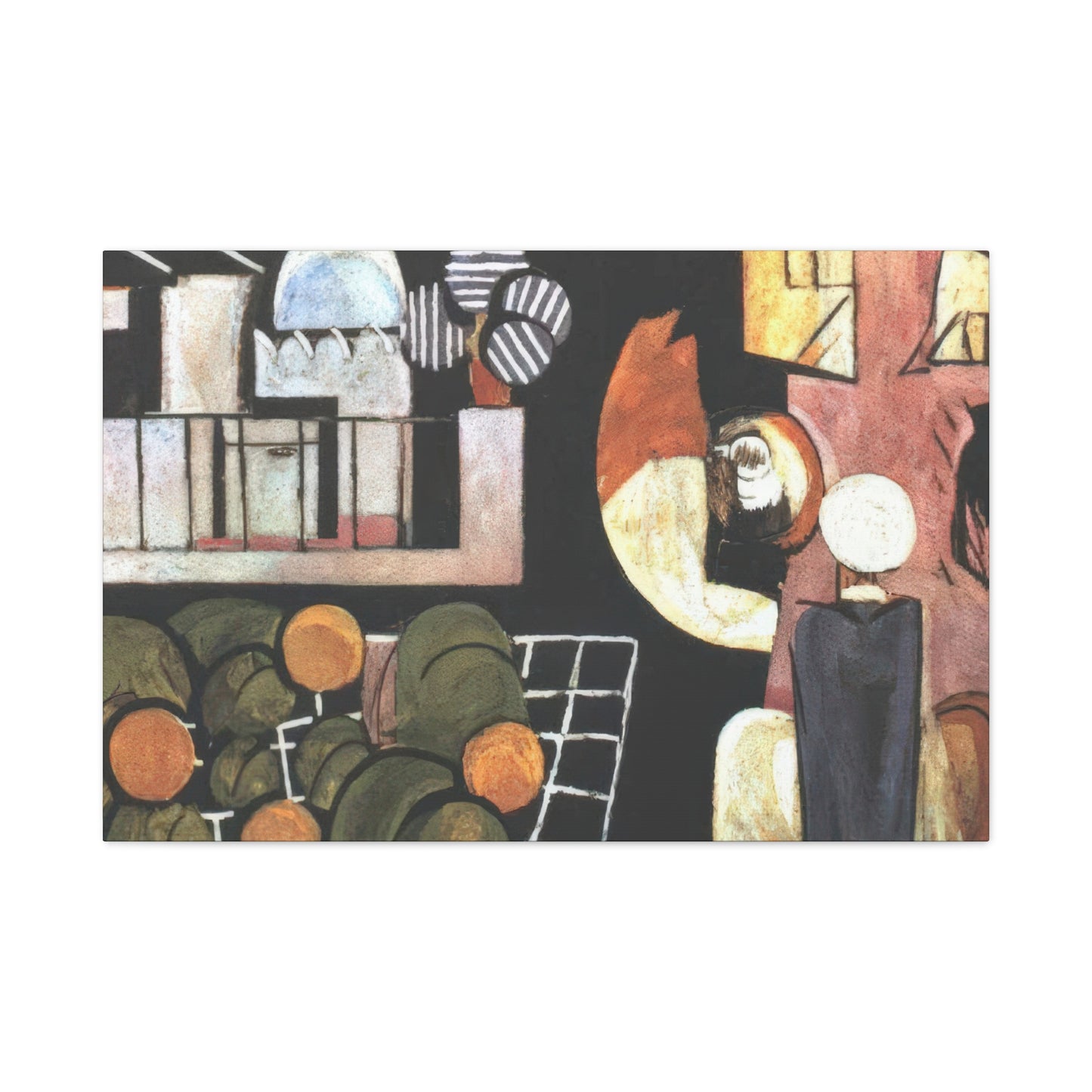 Matisse, Henri - The Moroccans (1916) - Canvas Block, unframed