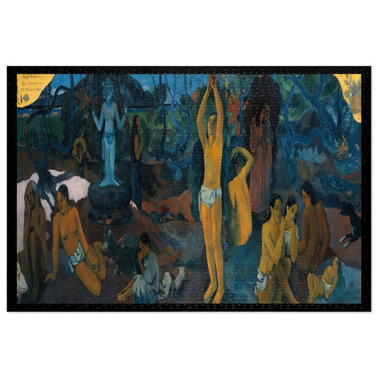 Gauguin, Paul - Where Do We Come From? What Are We? Where Are We Going?  (1897) - 1000pc Jigsaw Puzzle