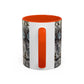 Pacio, Adam - Memento Mori Mandala - Colorful Accent Mugs