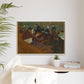 Toulouse-Lautrec, Henri - At the Moulin Rouge (1892) - Matte Canvas, Framed