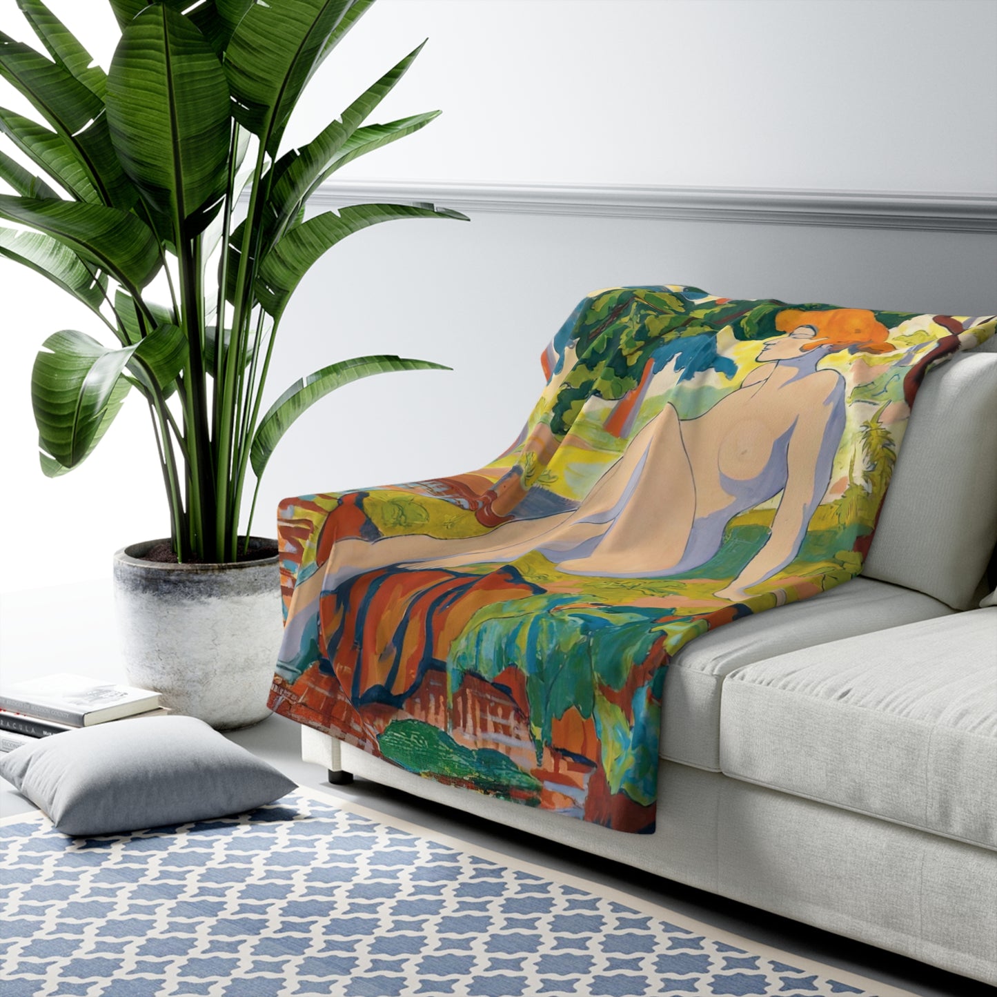 Ranson, Paul - Bather (1898) - Sherpa Fleece Blanket
