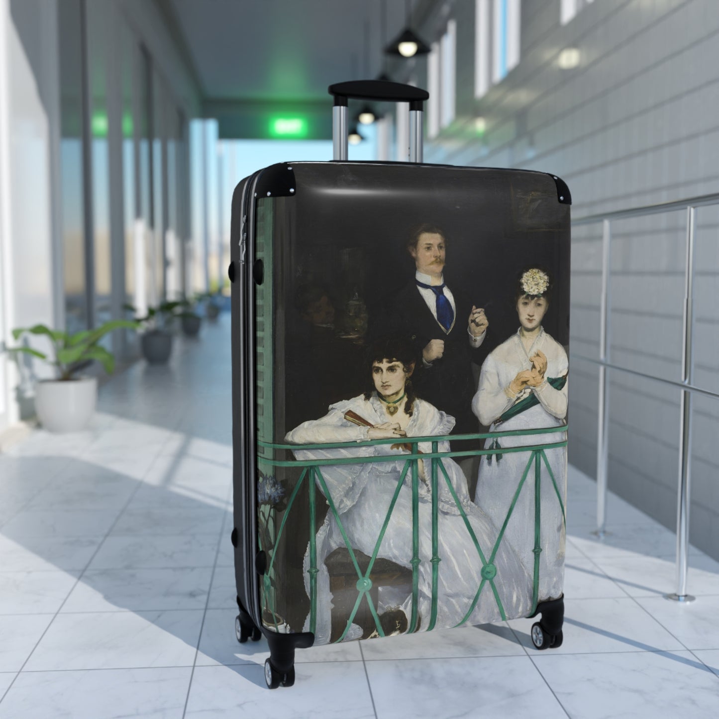 Manet, Édouard - The Balcony (1868) - Suitcase