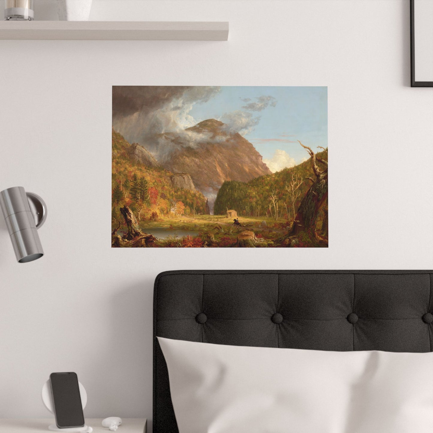 Cole. Thomas - The Notch of the White Mountains (1839) - Satin Posters