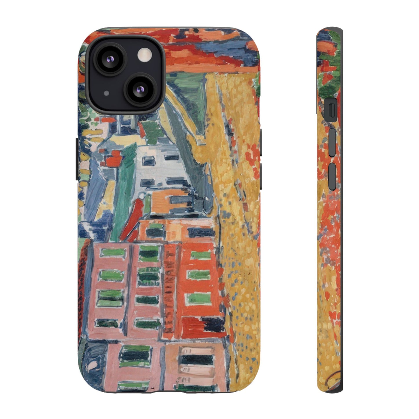 de Vlaminck, Maurice - Restaurant de la Machine à Bougival (1905) - Tough Phone Cases